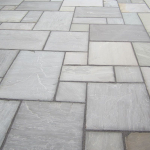Umbra Grey Sandstone Paving
